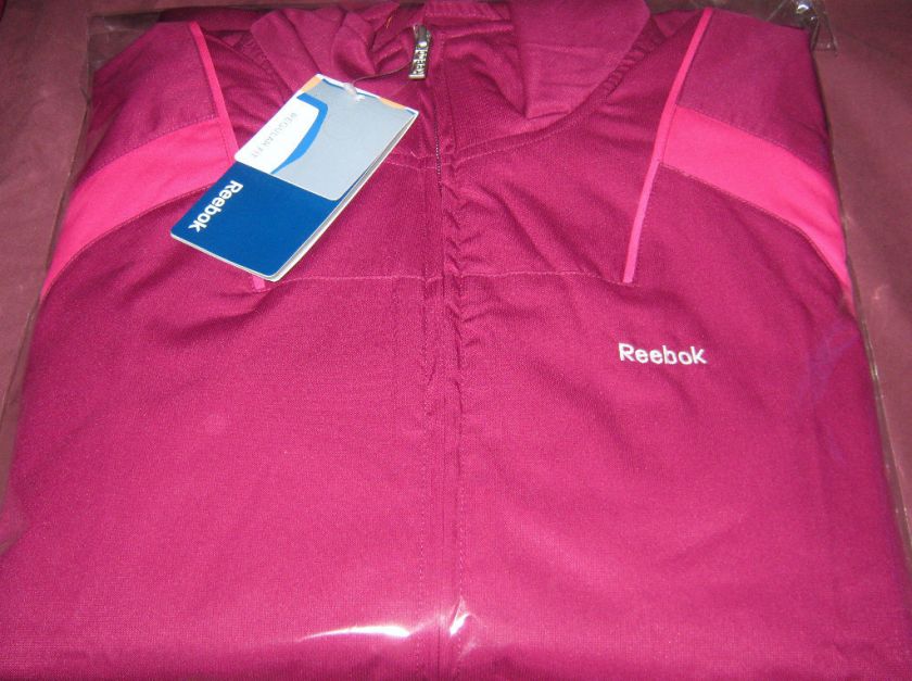 NWT WOMENS REEBOK 2 PIECE WARMUP SUIT  