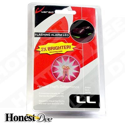 VARAD LL RE HYPERBRIGHT RED LED FLASHING CAR ALARM  