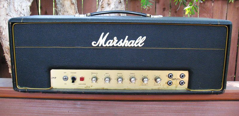   Landau’s 1967 Marshall Vintage Plexi 50 Watt Small Box Amplifier