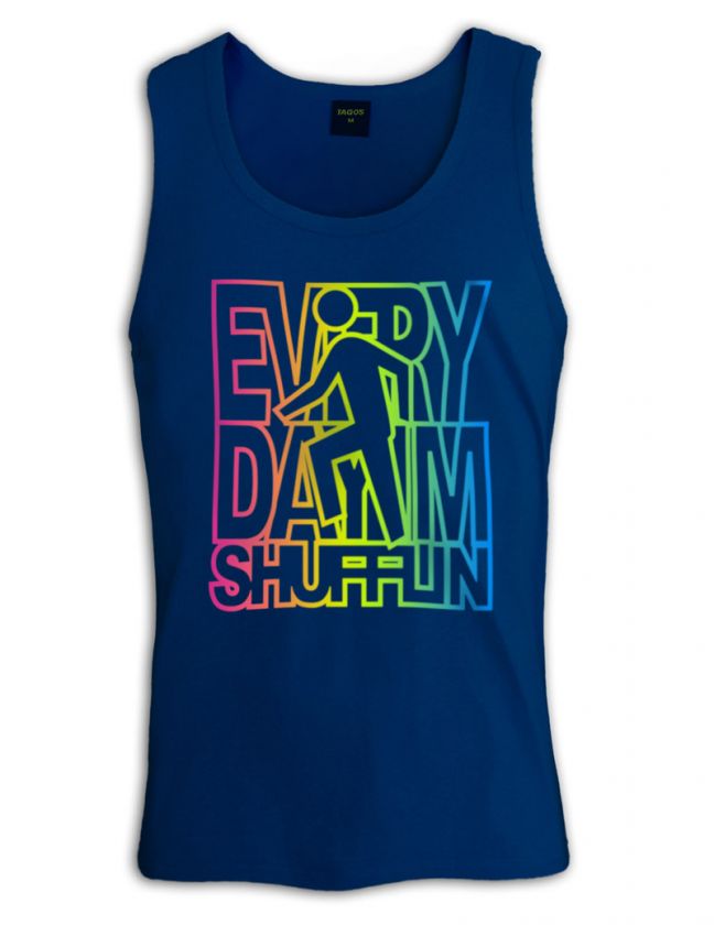   Im Shufflin Song Singlet Shuffling LMFAO lyrics everyday shirt rainbow