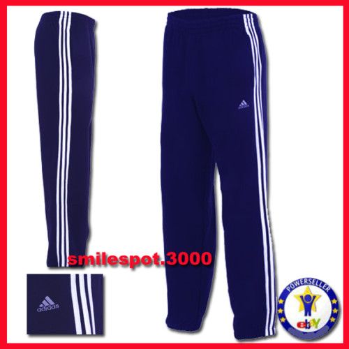 PANTALONE ADIDAS SETTIMIO BLU 100% COTONE Tg. XS   (44)  