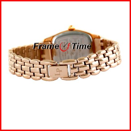 Lucien Piccard Ladies Ventura Diamond Rose Gold Watch  