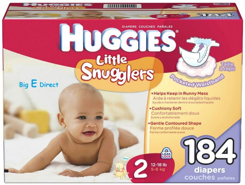   Wipes & Little Snuggler Diaper Newborn   18lbs Size N, 1, 2  