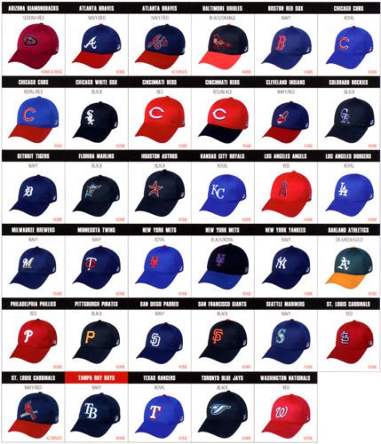 MLB American League Licensed 3D Baseball Cap Your Team  