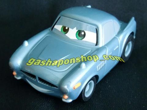 DISNEY PIXAR CARS 2 Pull Back Car Part 1 Gashapon FINN McMISSILE 