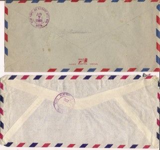 1965/68 Registered Air Mail Postal Covers SAIGON VIETNAM Boy Scout 