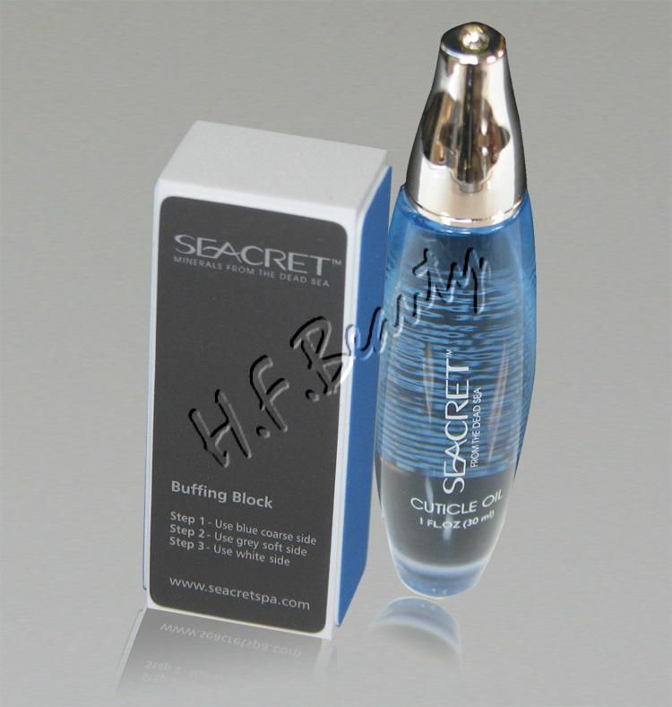 Seacret Dead Sea Nail Buffer +1 Oil + 1 File free ship  