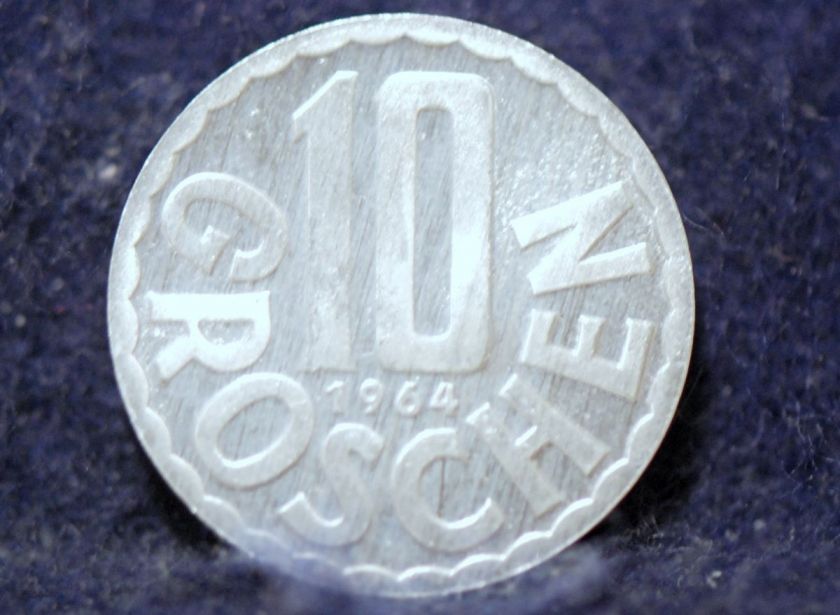 Austria 1964 10 Groschen, Proof  