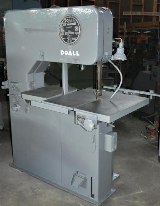 DOALL V 36 VERTICAL CONTOUR BAND SAW ~ 36 THROAT  