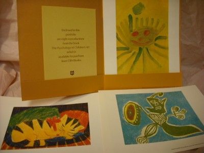 Psychology of Childrens Art 1967 W/Portfolio Kellog  