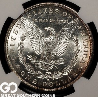 1881 S NGC Morgan Silver Dollar NGC MS 64 ** SENSATIONAL MORGAN 