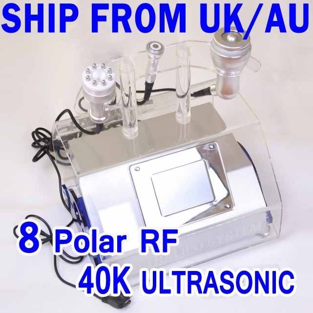 40KHZ ULTRASONIC LIPOSUCTION CAVITATION 8 POLAR RF FACE SLIMMING 