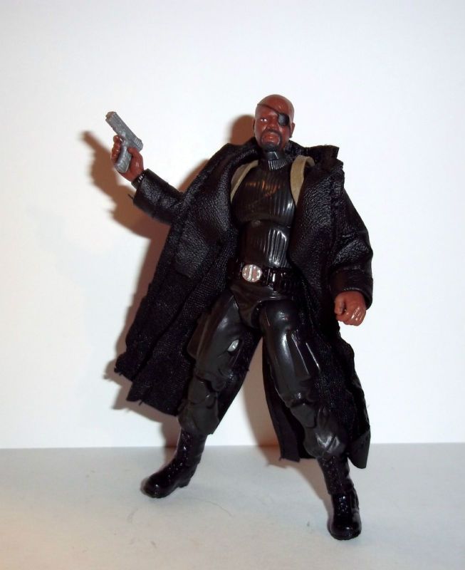 Marvel Universe NICK FURY iron man 2 movie ultimate avengers samuel l 