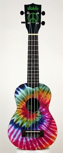 Kala Ukadelic Soprano Uke Ukulele   Tye Dye KA STIEDYE  