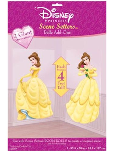 Disney Belle From Beauty & The Beast Party Scene Setter  