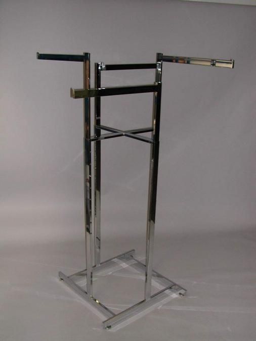 New 4 Way High Capacity All Rectangular Rack w/ 4 Faceout 22 