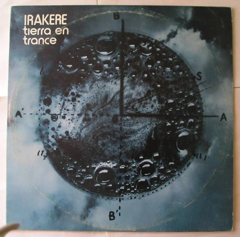 IRAKERE Tierra en trance CUBA LATIN FUNK JAZZ Areito LP  