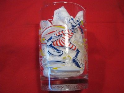 DISNEY 25TH ANNIVERSARY GOOFY TYPHOON BLIZZARD GLASS FS  