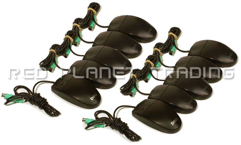 10 LOT Dell Logitech 2 Button PS/2 PS2 Mouse M SAW34  