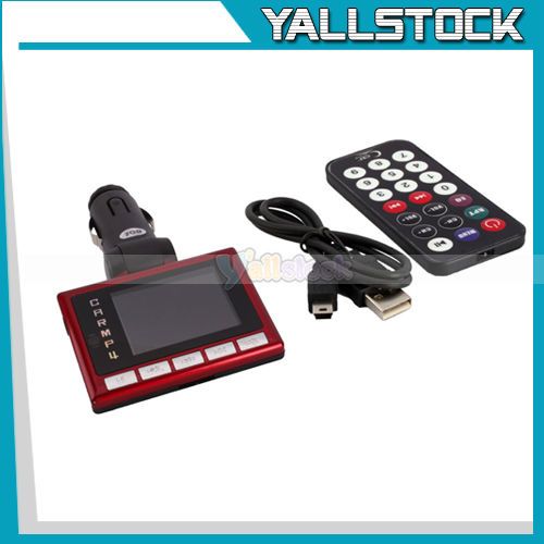 New 2GB 1.8 LCD Car MP4 MultiFunction Player With FM Modulator Free 