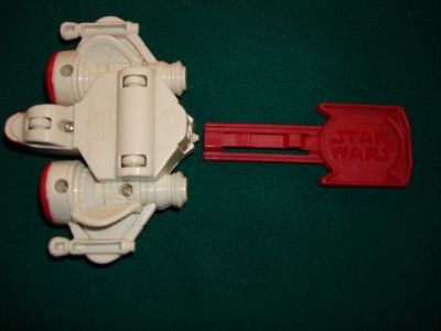 STAR WARS COLLECT BURGER KING SNAP & GO SPACE SHIP  