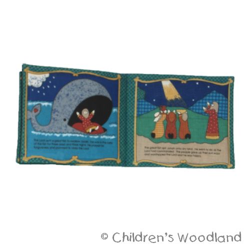 JONAH CLOTH/SOFT BOOK KIDS BABY FAITH BIBLE STORY  