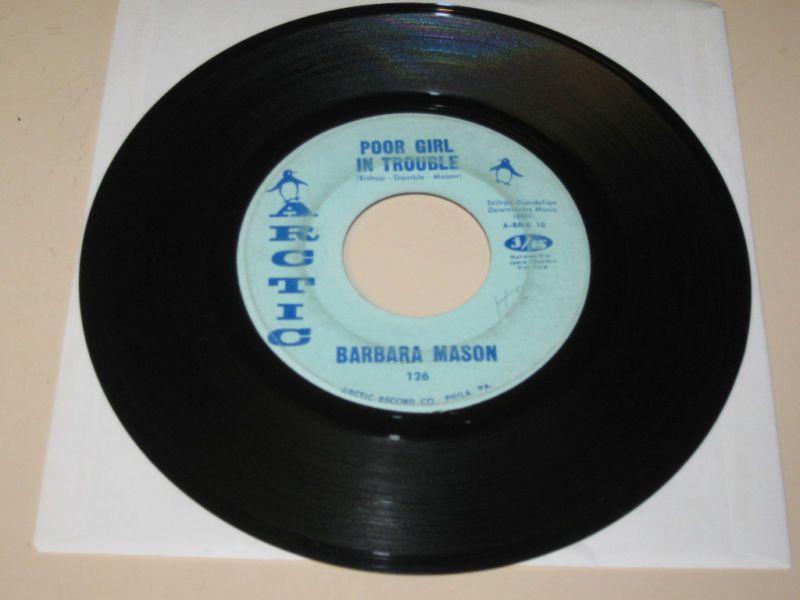 NORTHERN SOUL 45RPM RECORD BARBARA MASON ARCTIC 126  