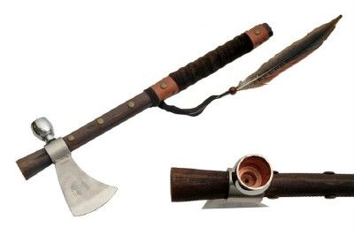 20 TOMAHAWK PIPE PEACE AXE SCA LARP 210742  