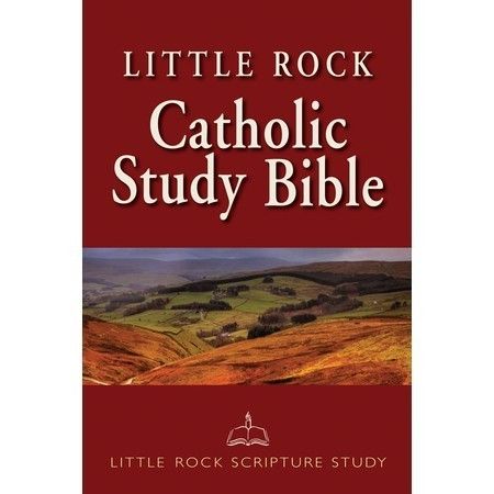 NABRE LITTLE ROCK CATHOLIC STUDY BIBLE HARDCOVER NEW  