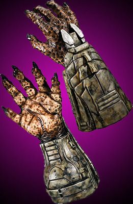 Deluxe Movie Predator Hands Halloween Mask Costume Prop  