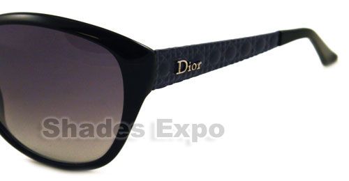 NEW CHRISTIAN DIOR SUNGLASSES CD COQUETTE 1 BLACK 060BD  