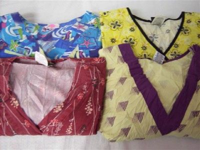 Medical Dental Scrubs Lot 13 MIXED SCRUB SHIRTS TOPS Size XL EXTRA 