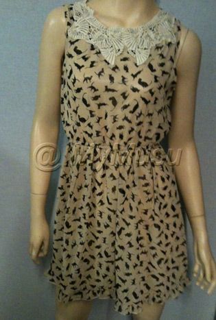 Tenki ANIMAL PRINT CAT DRESS