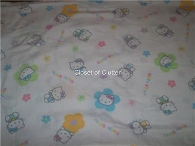 Girls/Boys Cartoon Character Twin Flat Bed Sheets (Vintage Fabric 