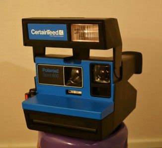 Polaroid Rare CertainTeed Promotional Spirit 600 CAMERA. looks 