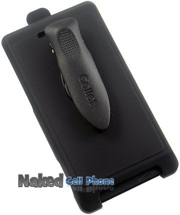 BLACK BELT CLIP HOLSTER CASE FOR VERIZON MOTOROLA DROID A855 PHONE 