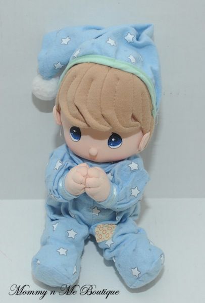 Precious Moments Boy Praying Plush Doll Toy HTF  