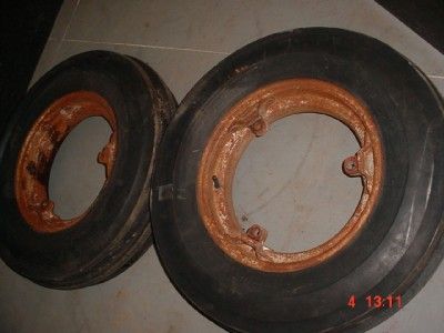 SUPER M 400 FARMALL TRACTOR RIMS & TIRES 600 16 IHC H 300 SH  