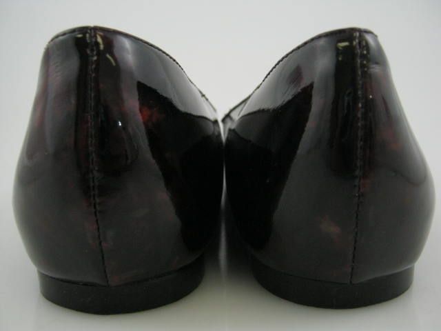 STEVE MADDEN Brown Patent Leather Fashion Flats Sz 7  
