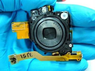 CANON SD780 IS DIGITAL CAMERA PARTS LENS UNIT W/INST  