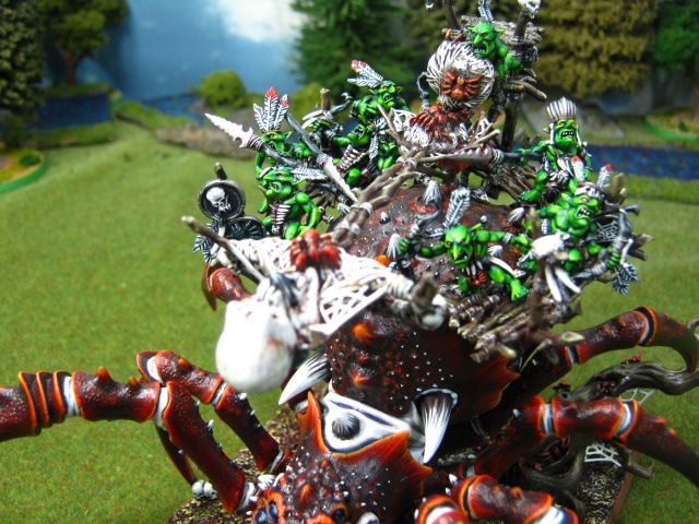 Warhammer DPS painted Arachnarok Spider OR045  