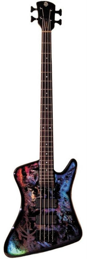 NEW Spector Rex Brown Signature 4 String Bass Guitar, Holoflash Finish 