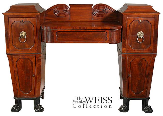 SWC A Small Regency Mahogany Sideboard, England, c.1830  