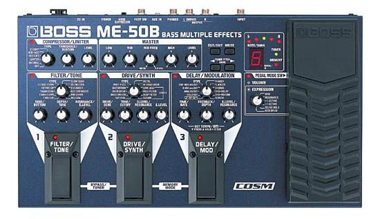 BOSS ME50B ME 50B ME 50B BASS EFFECTS NEW  