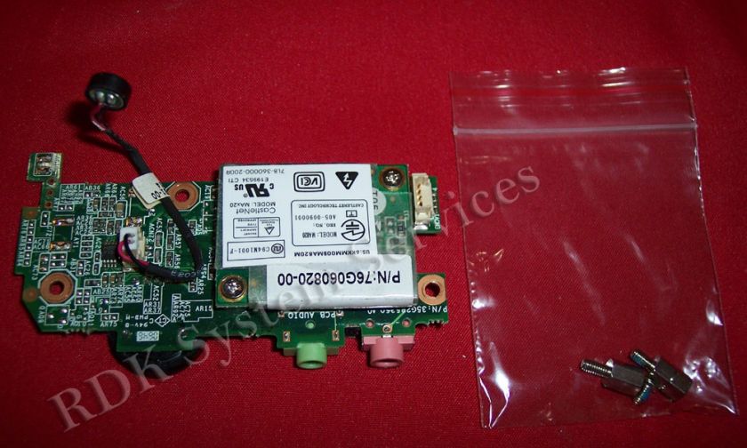 Alienware m5700i R2 m5750i series audio & modem board  