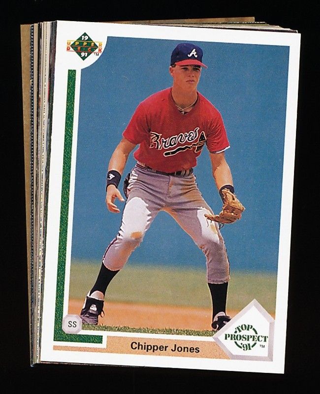   CHIPPER JONES LOT (20) Rookie Nice ATLANTA BRAVES Shortstop  