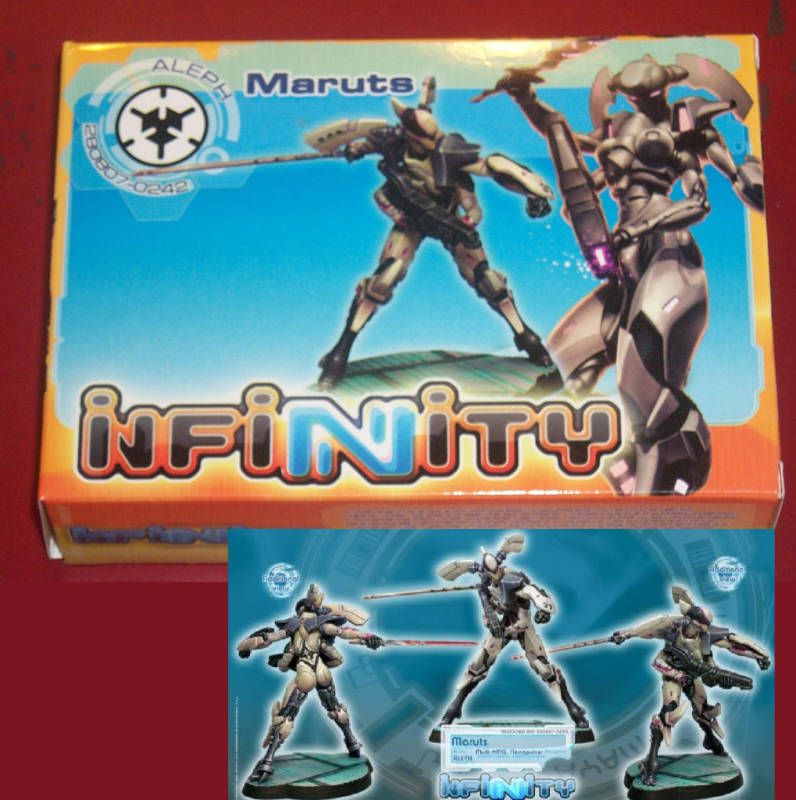   242 ALEPH Maruts (TAG) Female Combat Robot 28mm Miniature NIB  