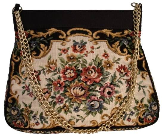 Vintage Purse La Regale Handmade Silk Purse Macau 1950S  