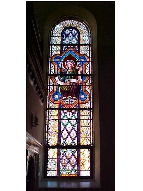 Beautiful large set of Church Stained Glass Windows +  