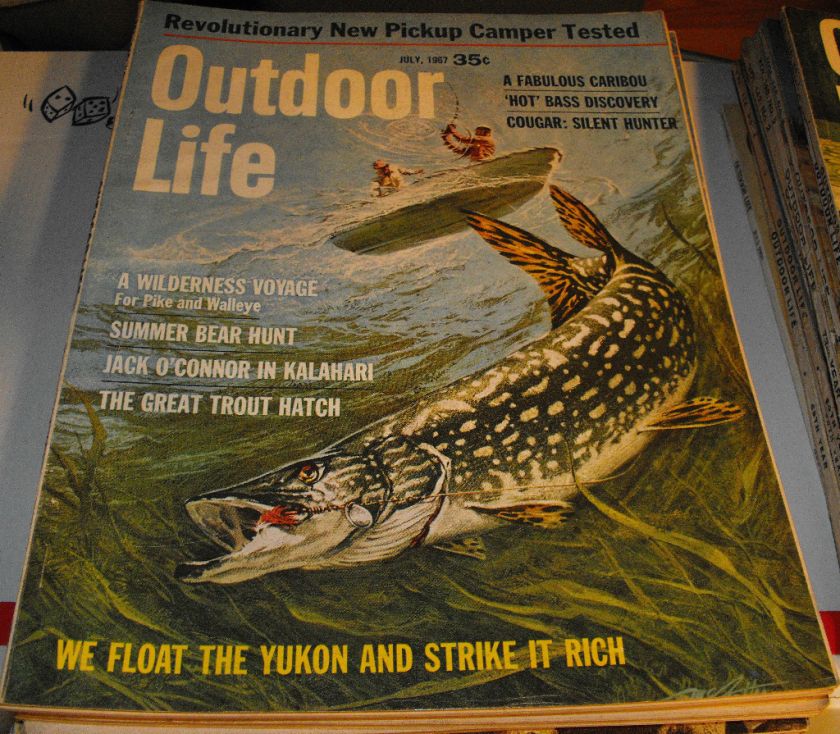   HUNTING AND FISHING MAGAZINE JULY 1967 IN THE KHALARI JACK OCONNOR